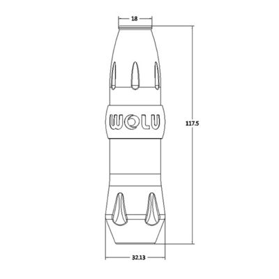 Black and Red High Quality Tattoo Rotary Pen Machine Rotary Tattoo Pen Tattoo Machine For Professional Artists
